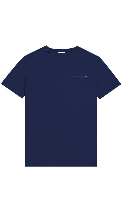 MB LOGO TAPING T-SHIRT | NAVY