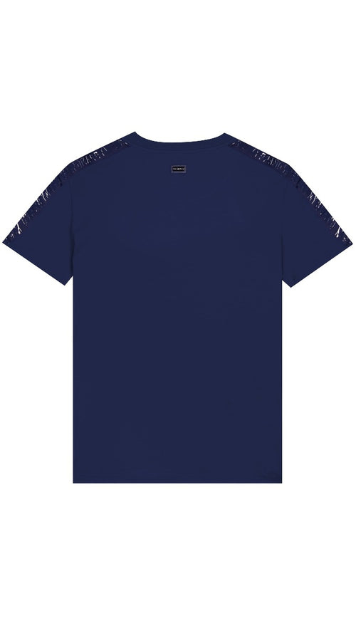 MB LOGO TAPING T-SHIRT | NAVY