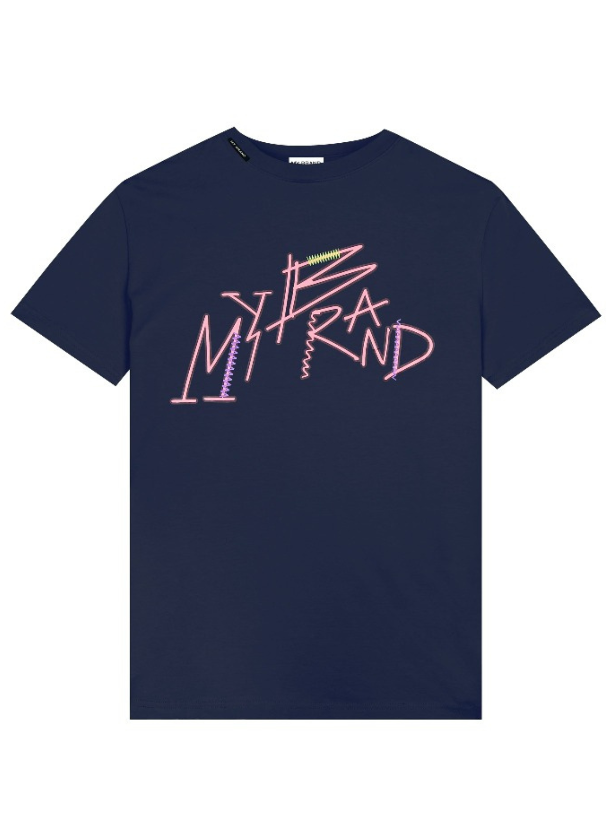 MB DOODLE BIG T-SHIRT | NAVY