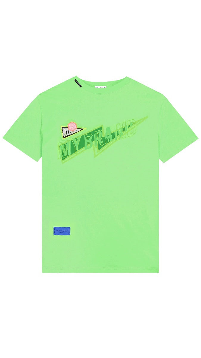 CAMISETA MYBRAND LIGHTNING | VERDE NEÓN