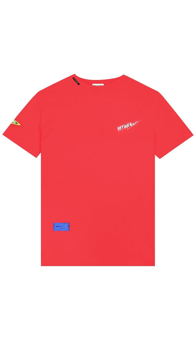 MYBRAND LIGHTNING T-SHIRT | RED