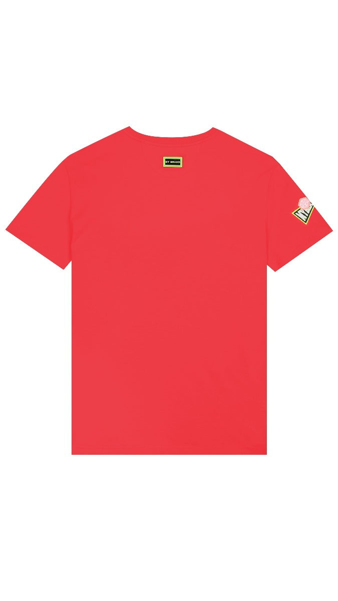 MYBRAND LIGHTNING T-SHIRT | RED