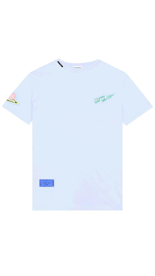 MYBRAND LIGHTNING T-SHIRT | KOBALT BLUE