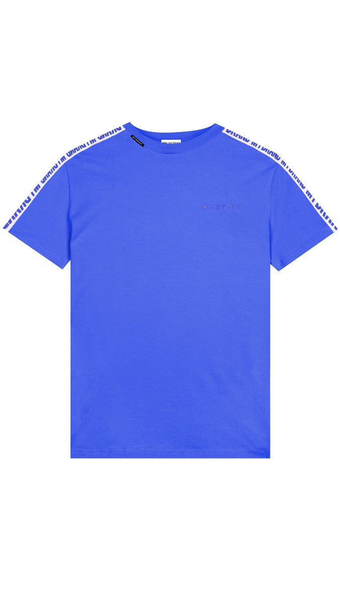 MB Logo Taping Tshirt Electric Blue