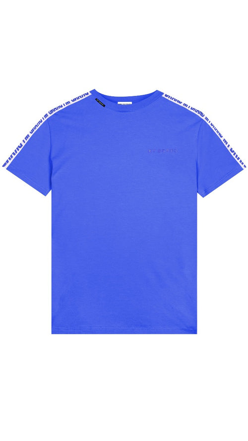 MB Logo Taping Tshirt Electric Blue