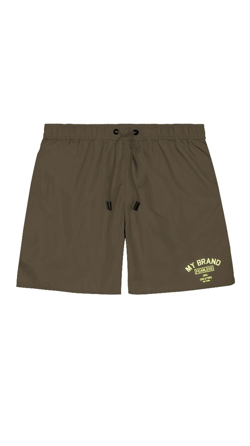 MYBRAND VARSITY SWIMSHORT | ARMY