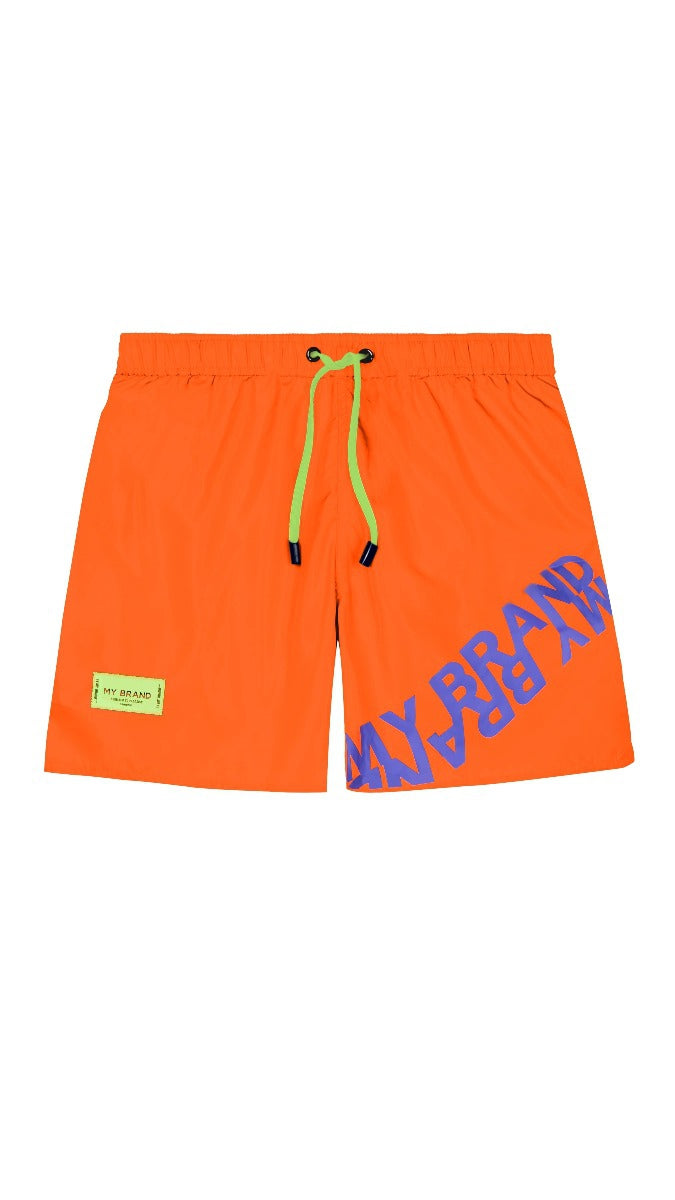 MB DOUBLE BRANDING SWIMSH | NEON ORANGE