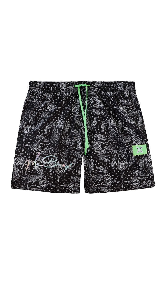 MB PAISLEY SWIMSHORT | MULTI COLOR