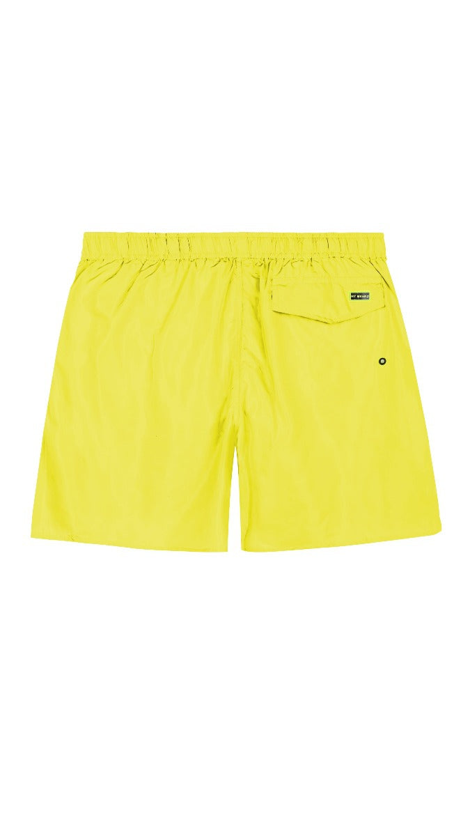 MYBRAND VARSITY SWIMSHORT | NEON YELLOW