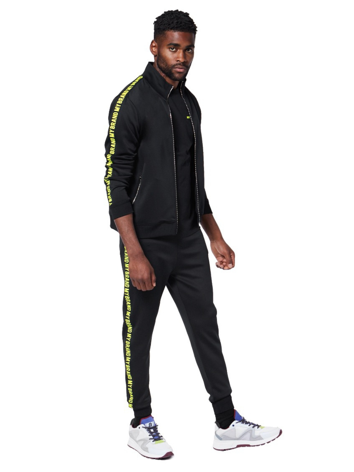 Nike tape tracksuit black cheap