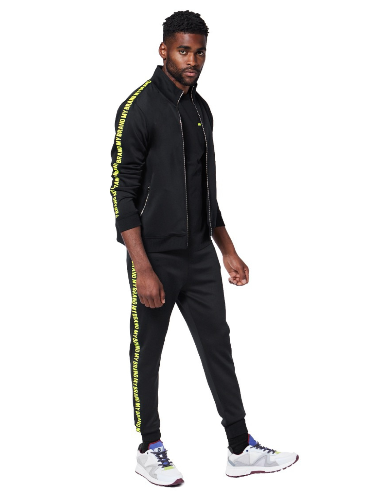 MY BRAND TAPE TRACKSUIT | BLACK