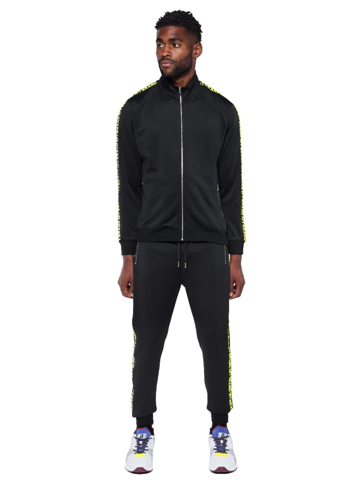 MY BRAND TAPE TRACKSUIT | BLACK