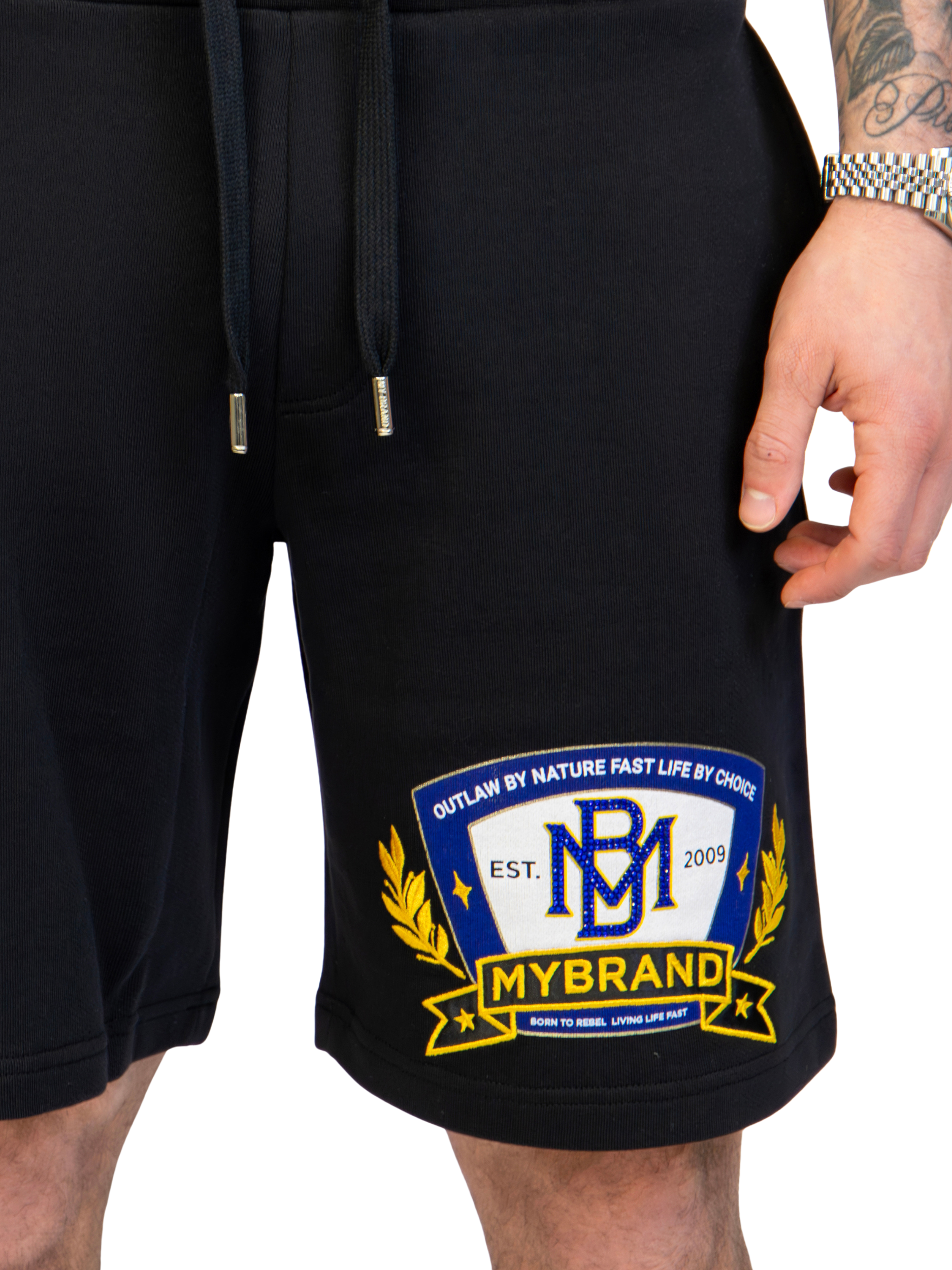 Royal MYBRAND short | BLACK