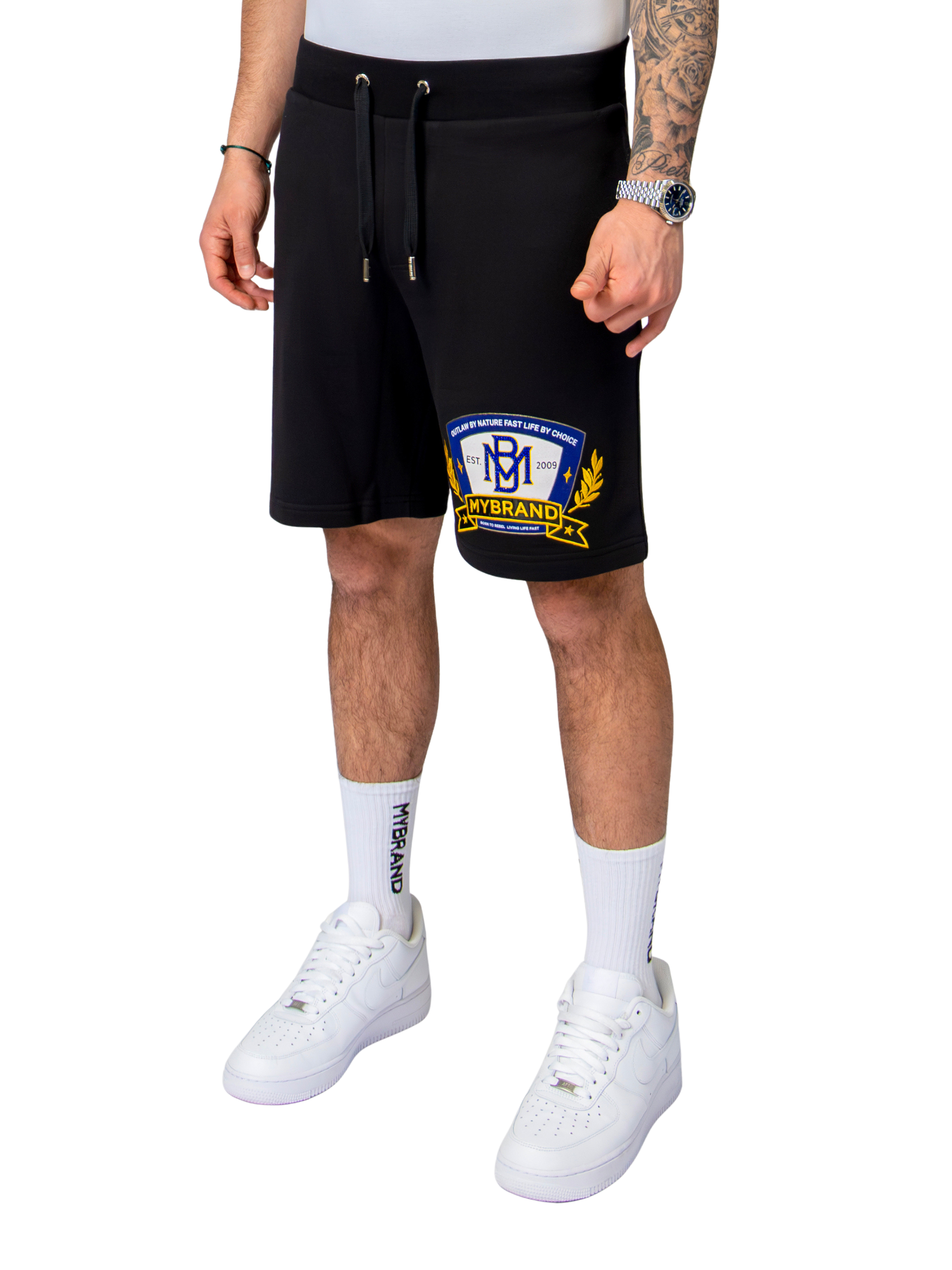 Royal MYBRAND short | BLACK