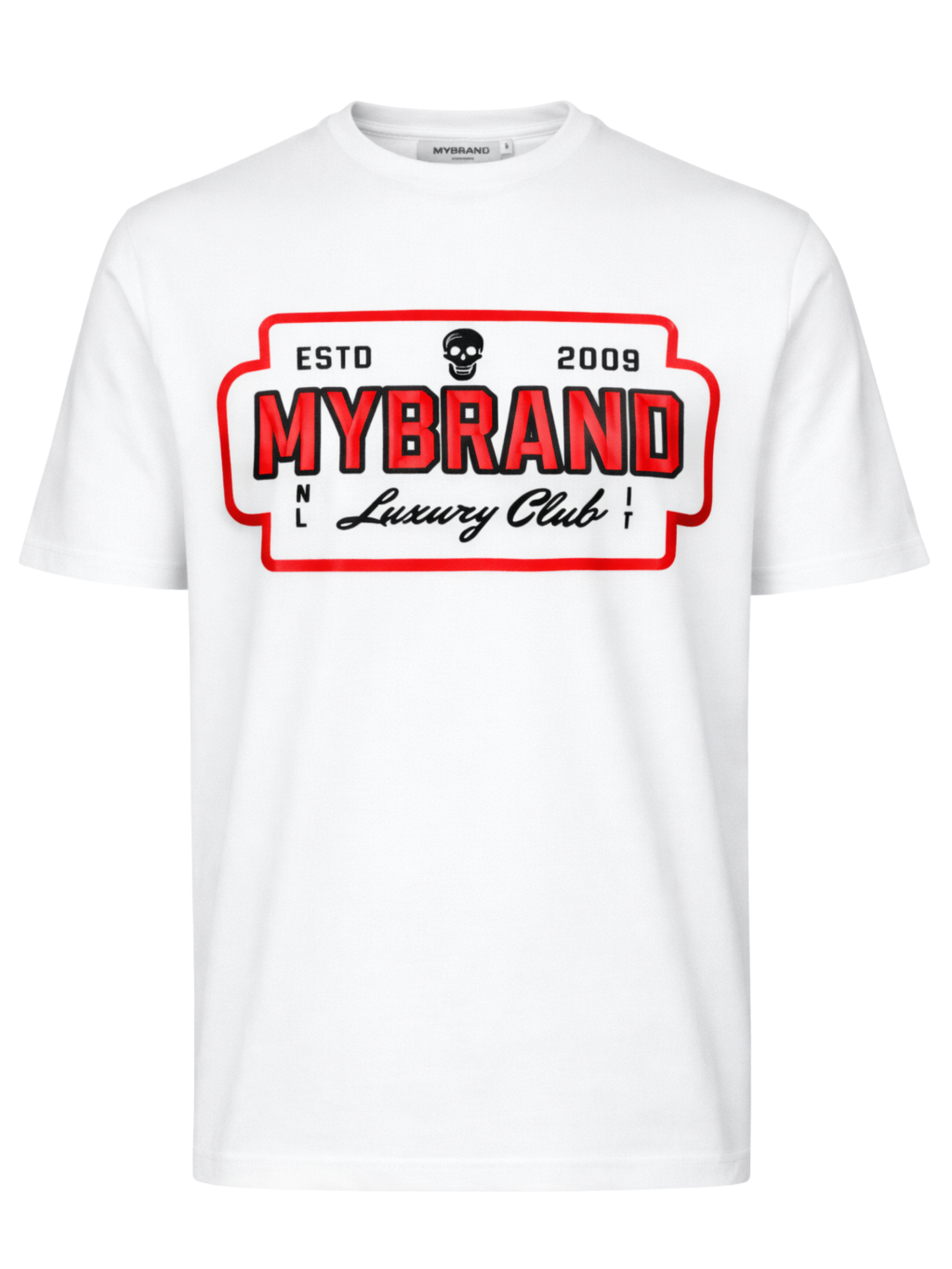 MYBRAND skull Luxery Club | WHITE