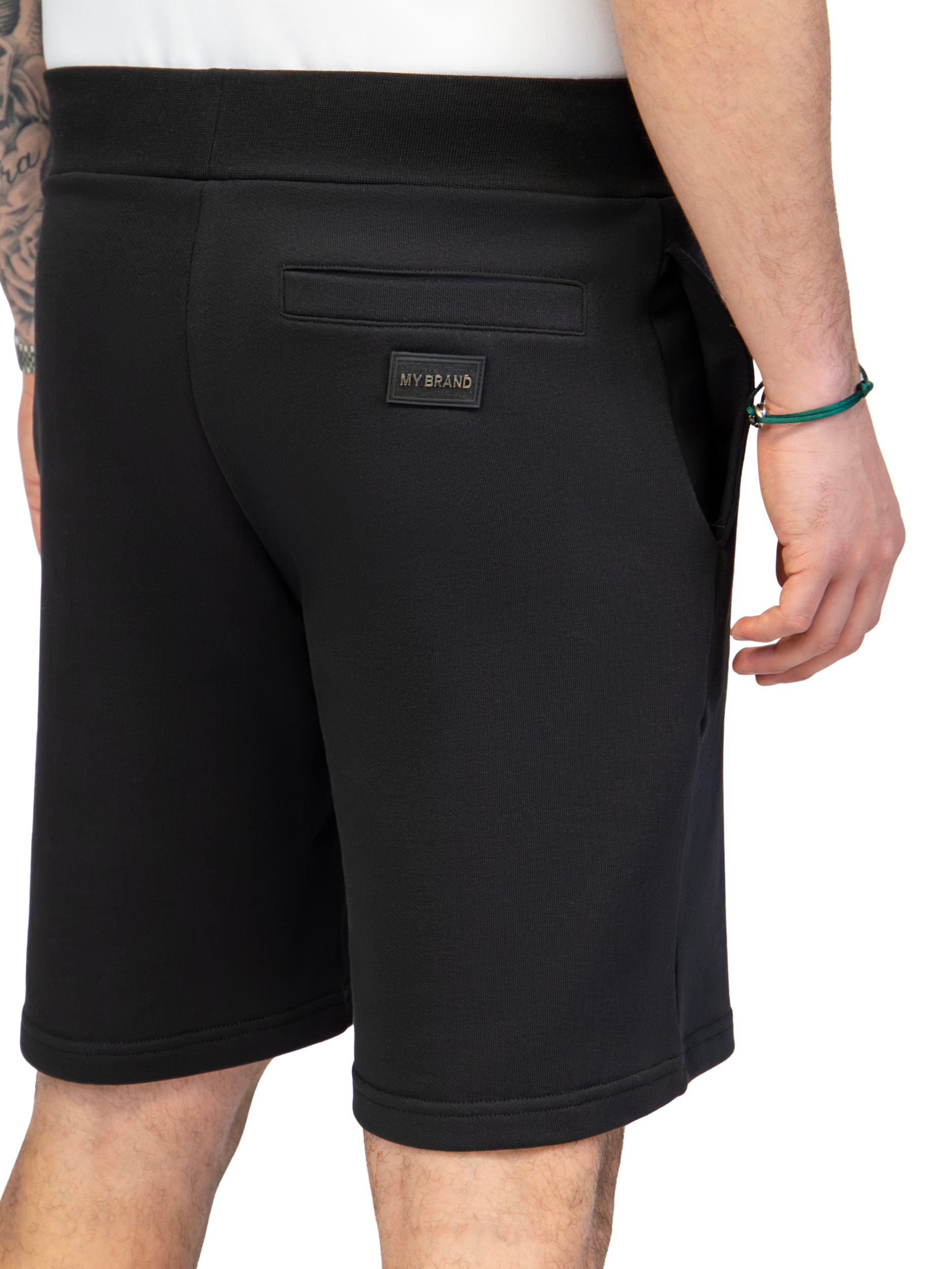 Luxury Club MYBRAND short | BLACK
