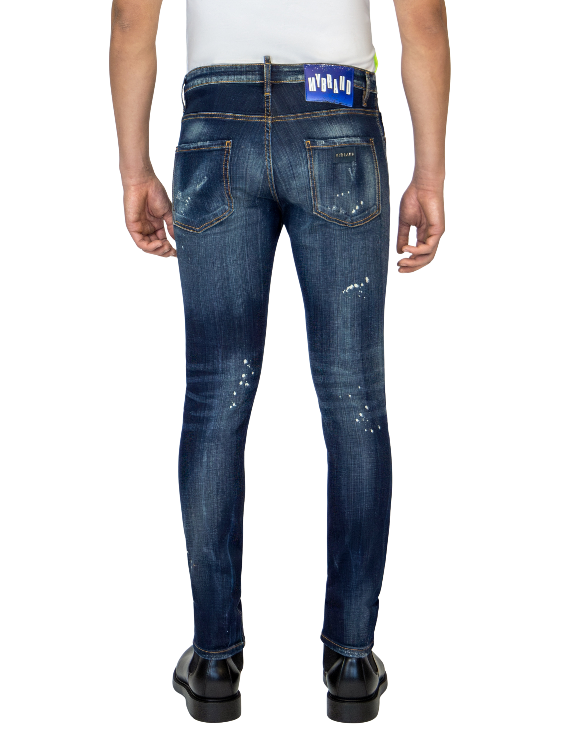 MYBRAND DODDED JEANS | BLUE
