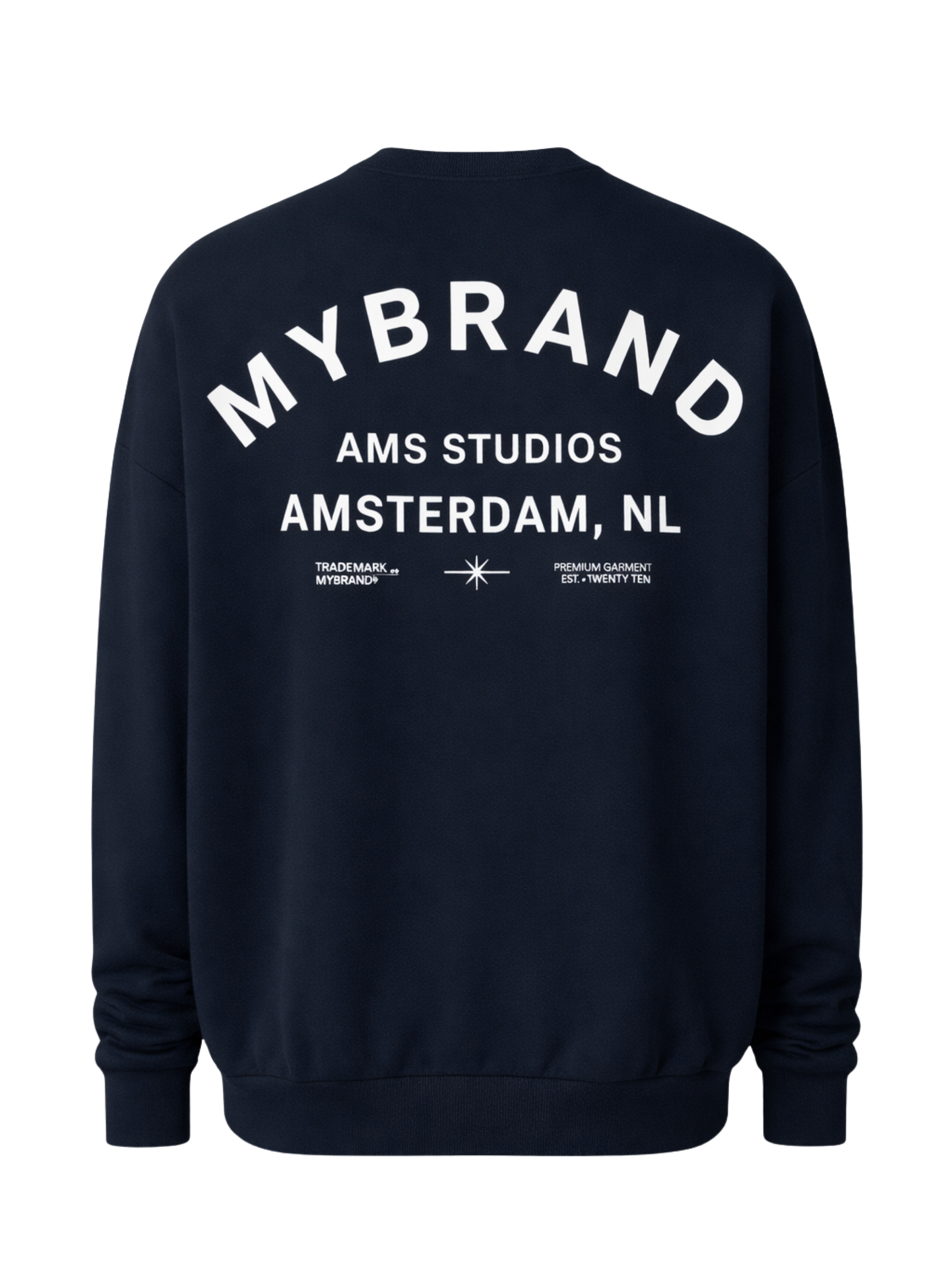 MYBRAND AMSTERDAM STUDIOS SWEATER | NAVY