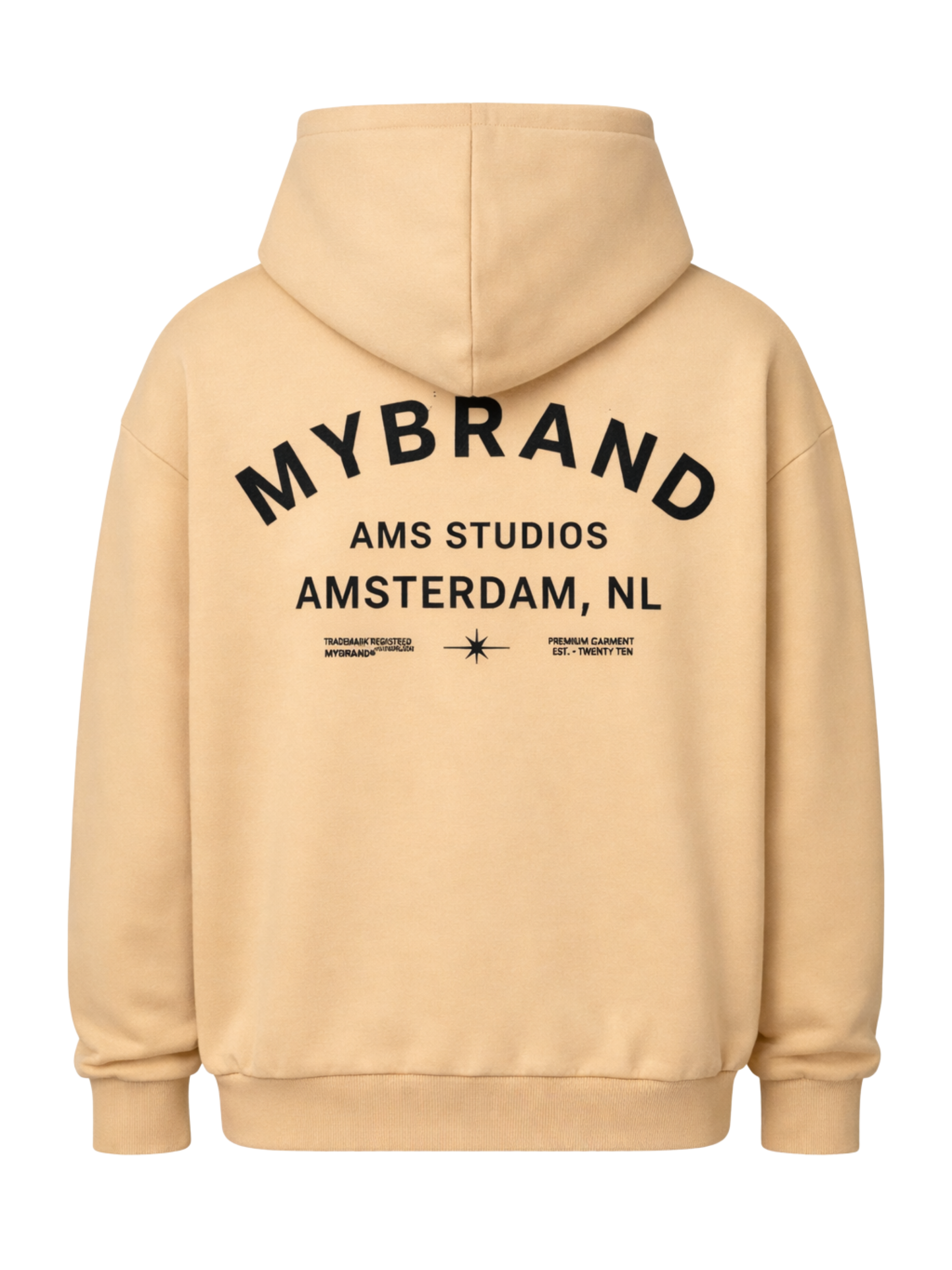 MYBRAND AMSTERDAM STUDIOS HOODIE | BEIGE