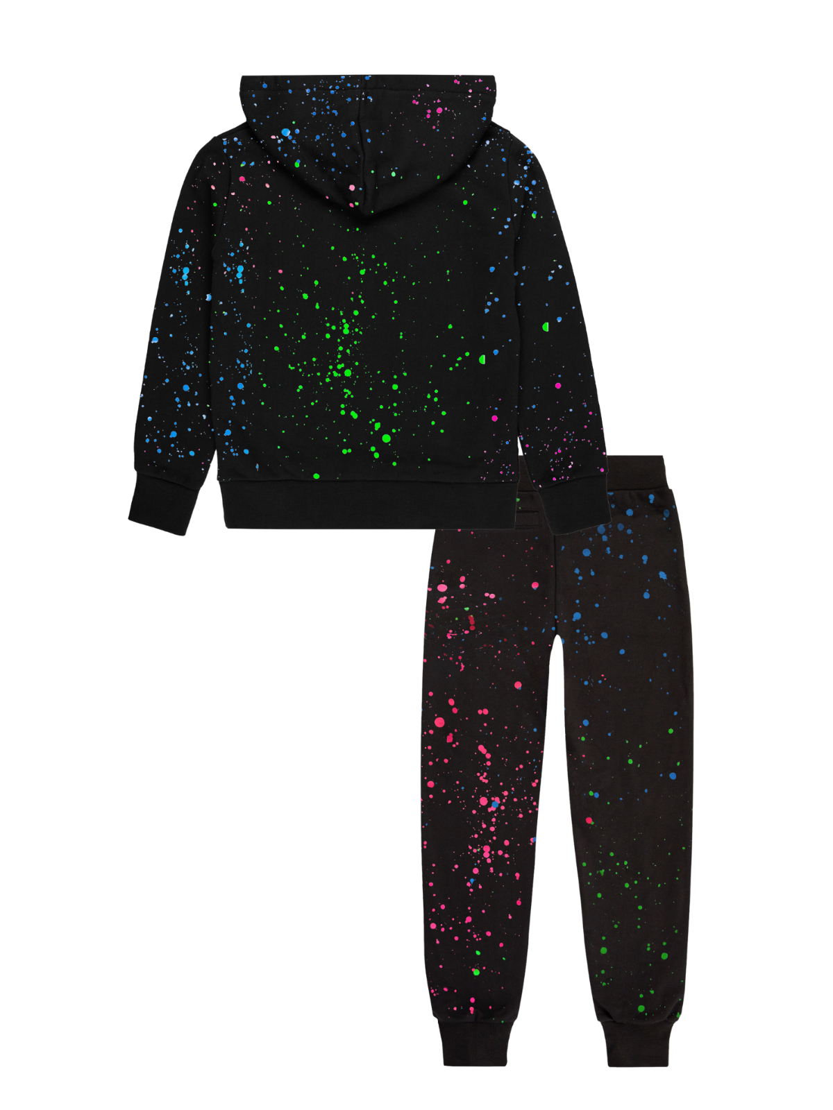 NEON PAINT CAPSULE JOGGIN | BLACK