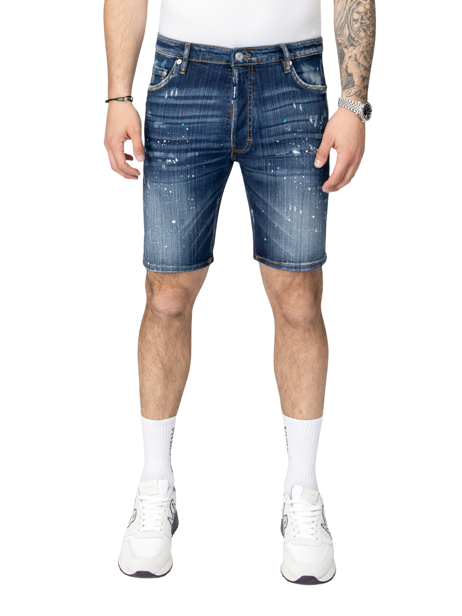 MB BELIEVE NOTHING SHORT JEANS | DENIM