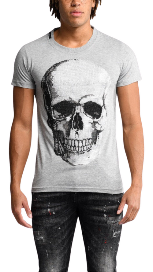 Original Skull T-Shirt Grey
