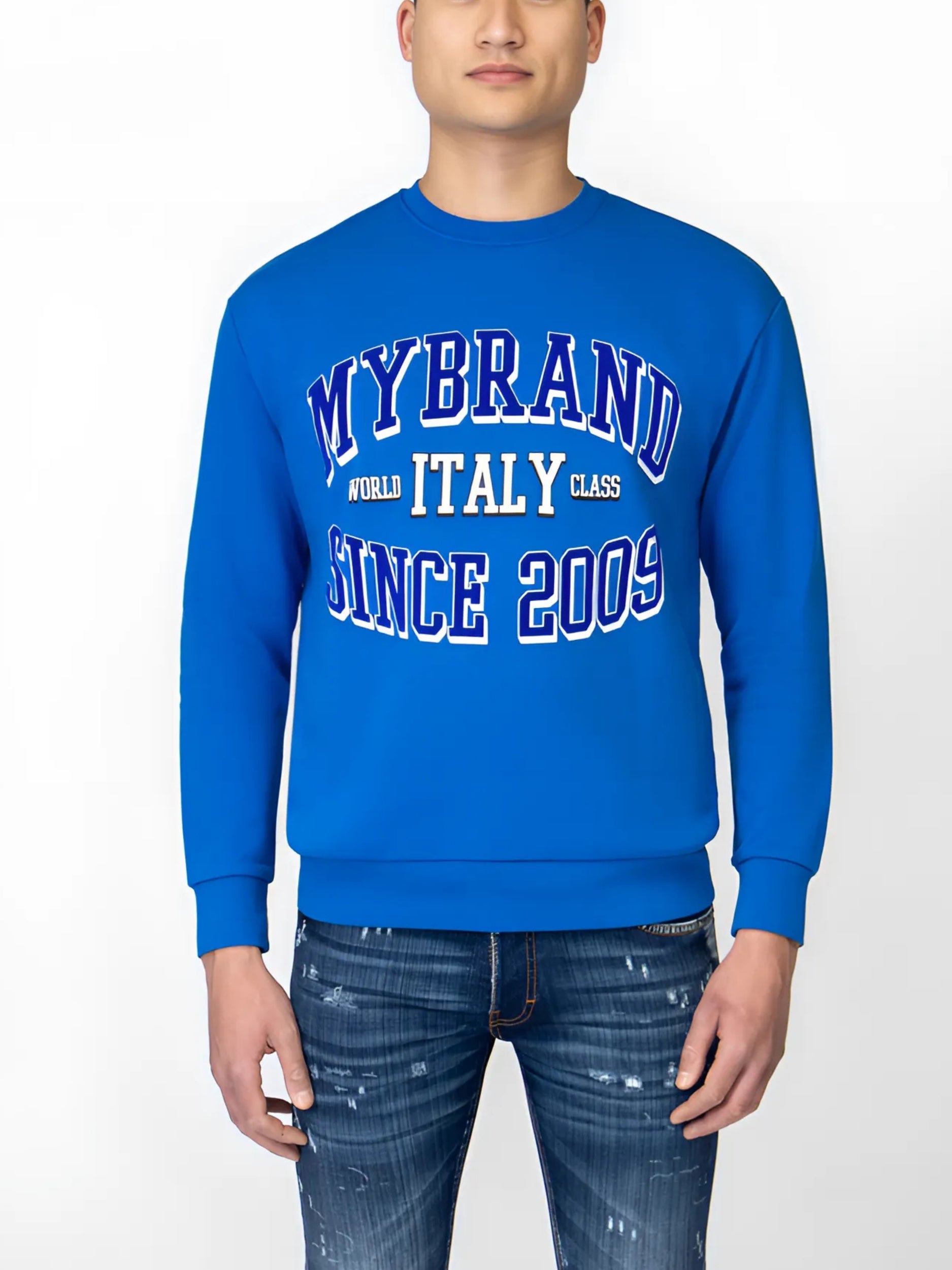 MYBRAND ITALY WORLD CLASS SWEATER | BLUE
