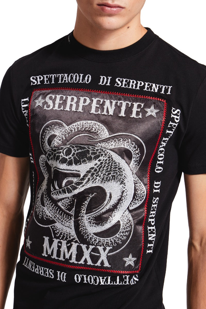 Carnival Serpente T-Shirt Black