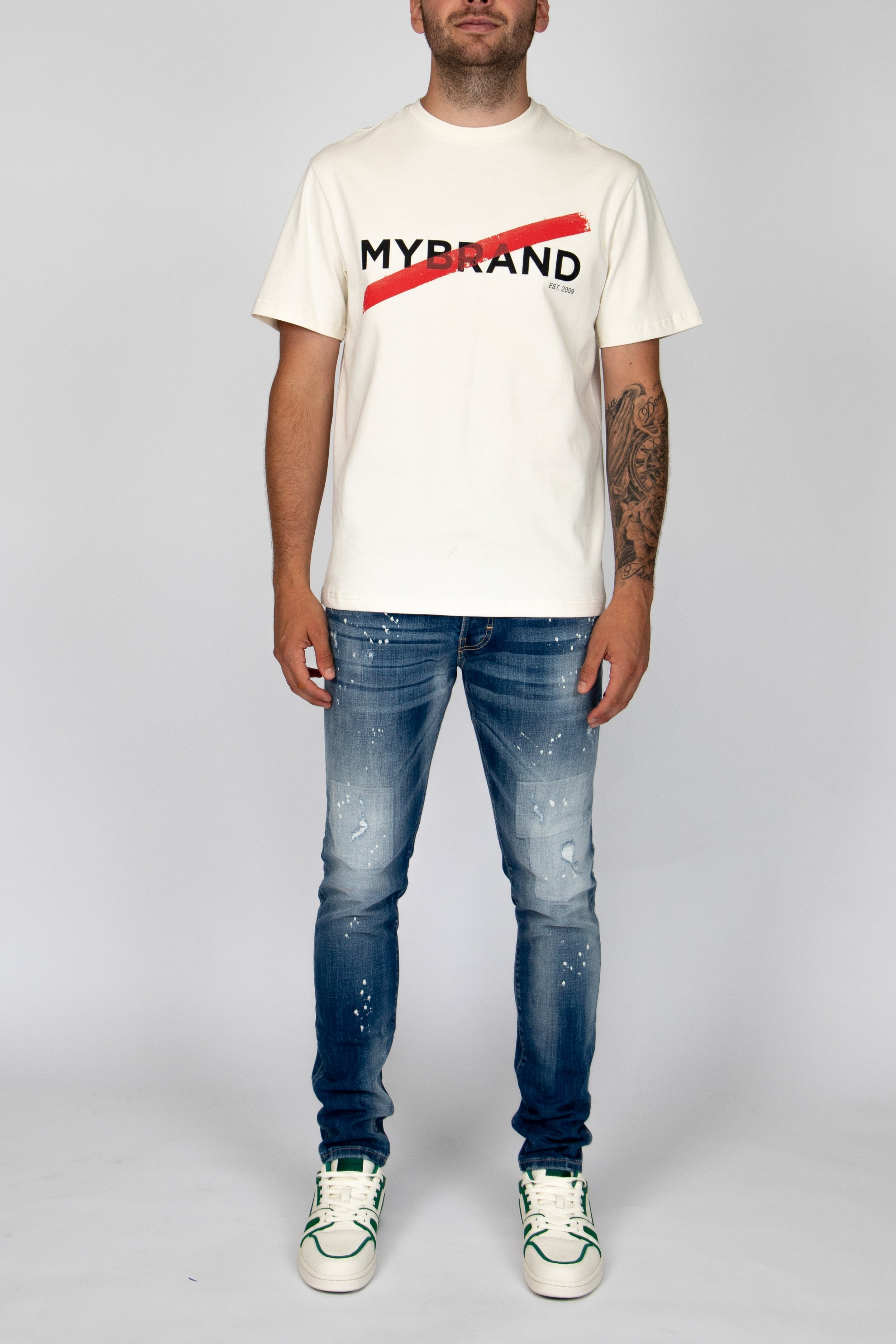 The Red Line Shirt White | OFF-WHITE