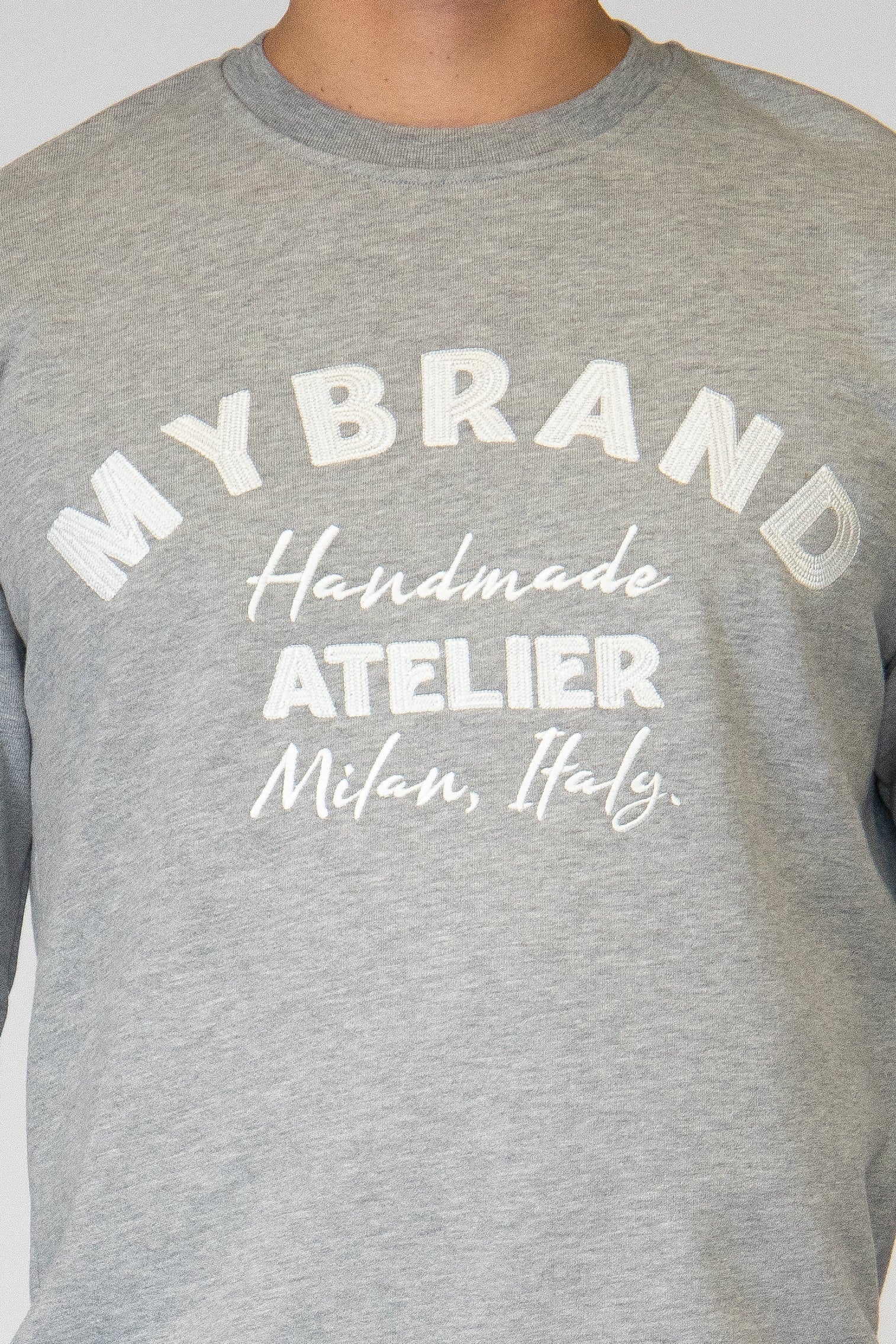 MYBRAND ATELIER ITALY SWEATER | GREY
