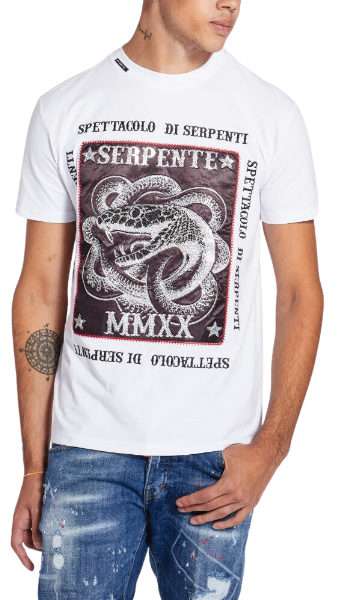 Carnival Serpente T-Shirt White