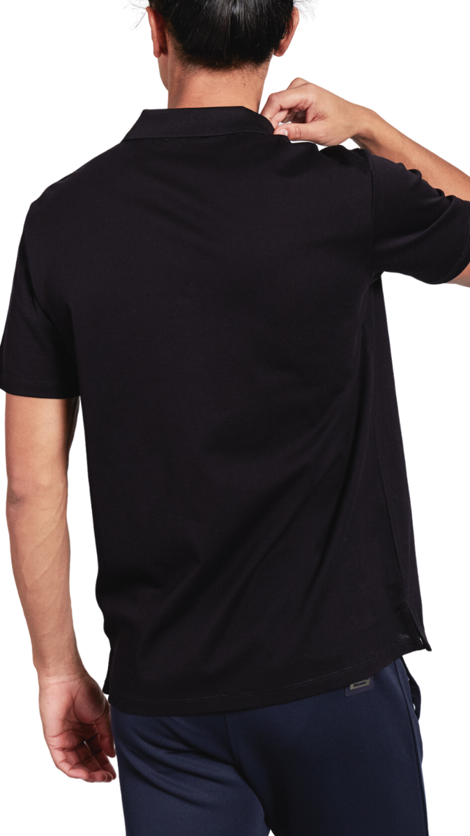 MB Chest Badge Polo Black