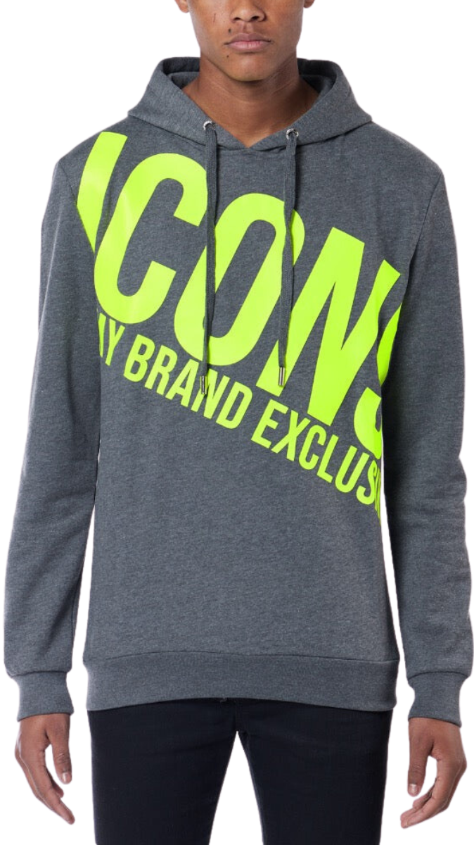Skew Icons Hoodie Grijs