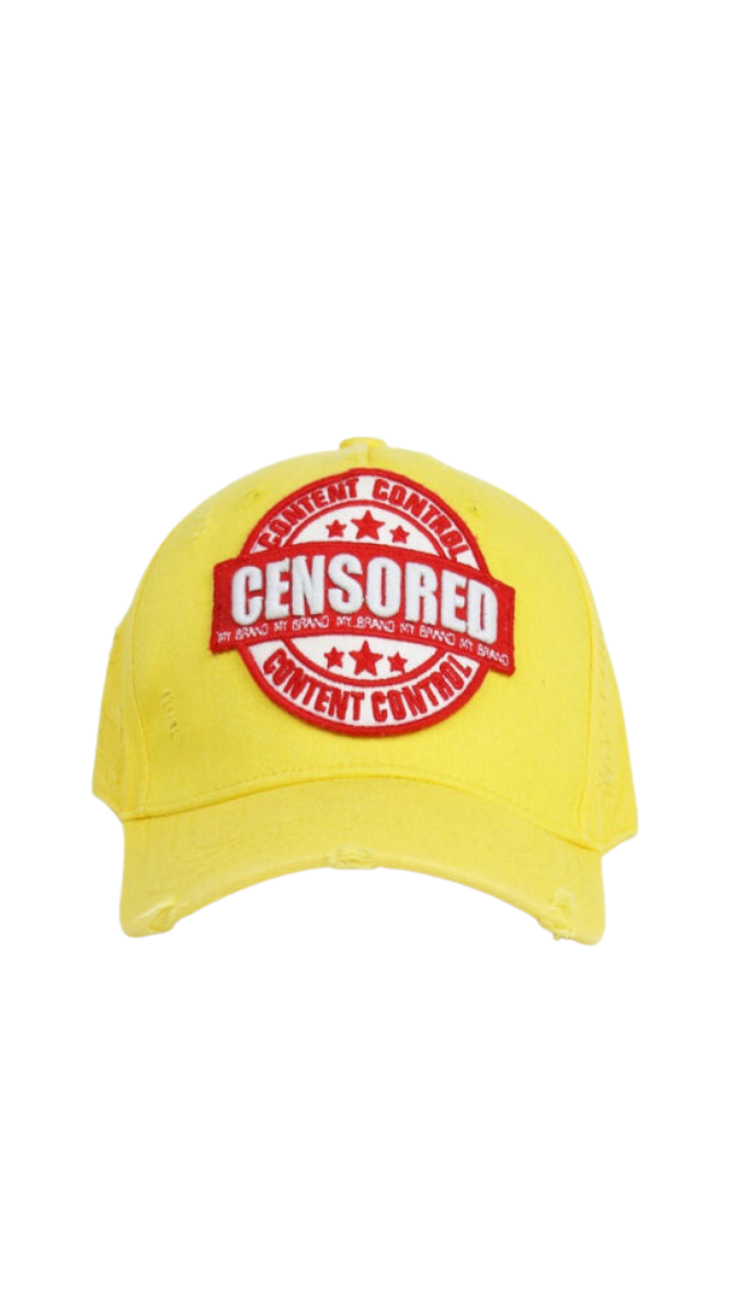 Gorra censurada | AMARILLA