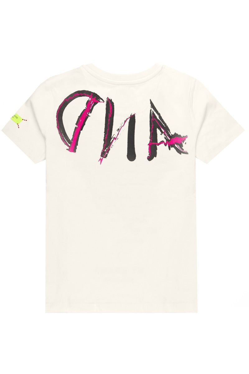 MYBRAND DNA T-SHIRT | OFF-WHITE