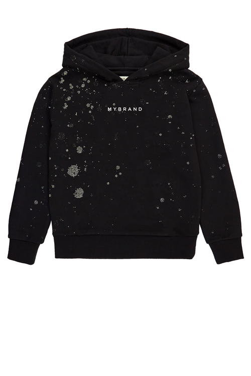 PAINT CAPSULE HOODIE | BLACK