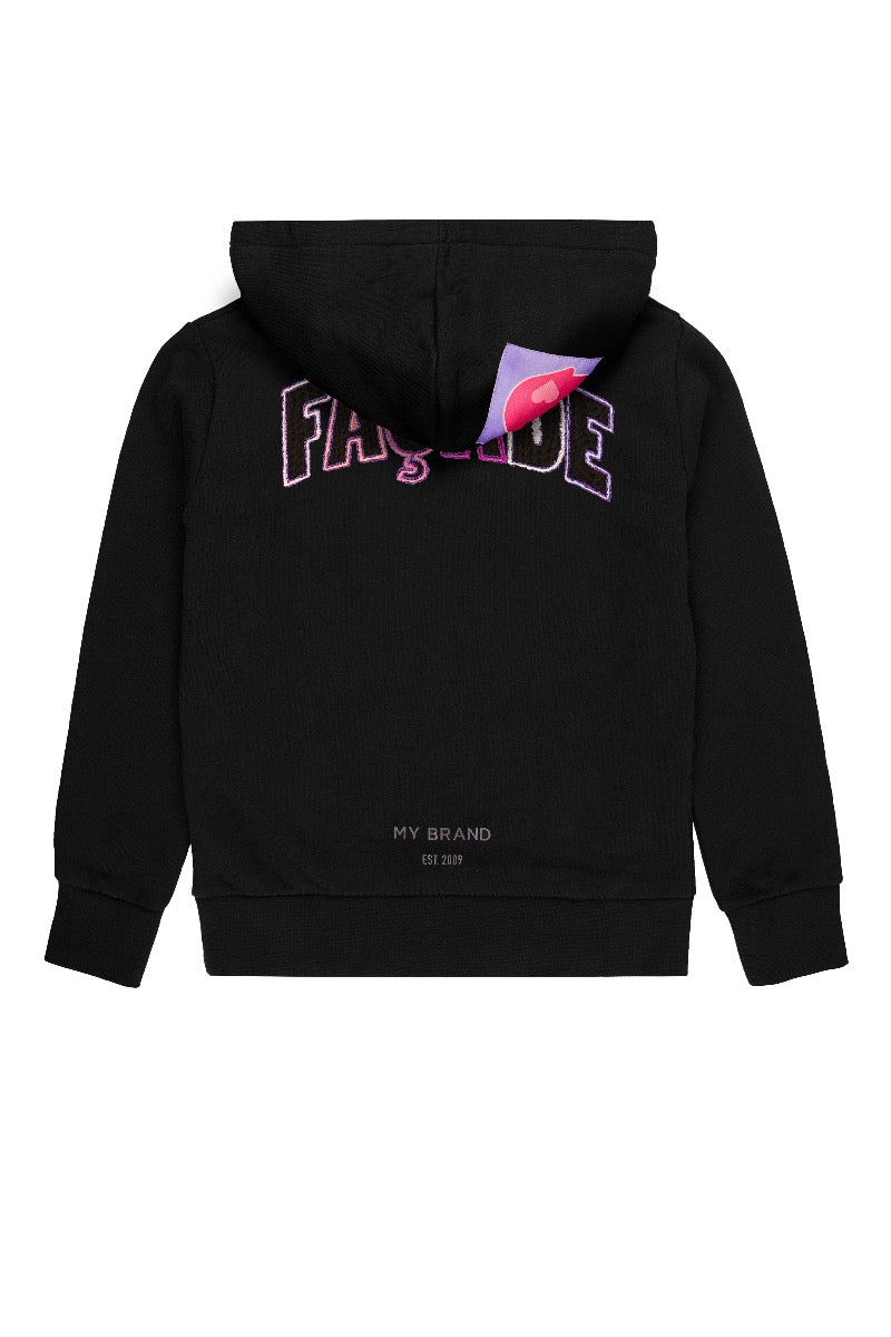 FACADE STREET ART HOODIE | BLACK