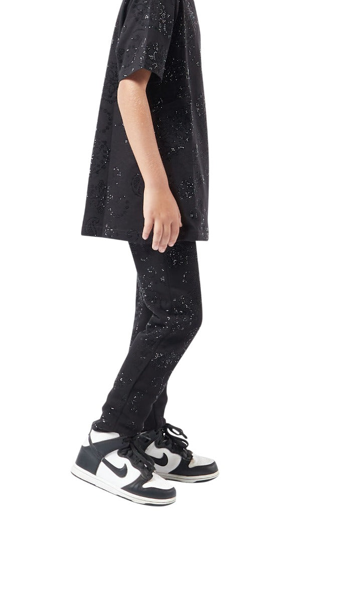 Black Stones Bandana Jogger | BLACK