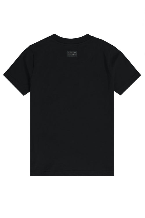 Icons Neck T-Shirt | BLACK