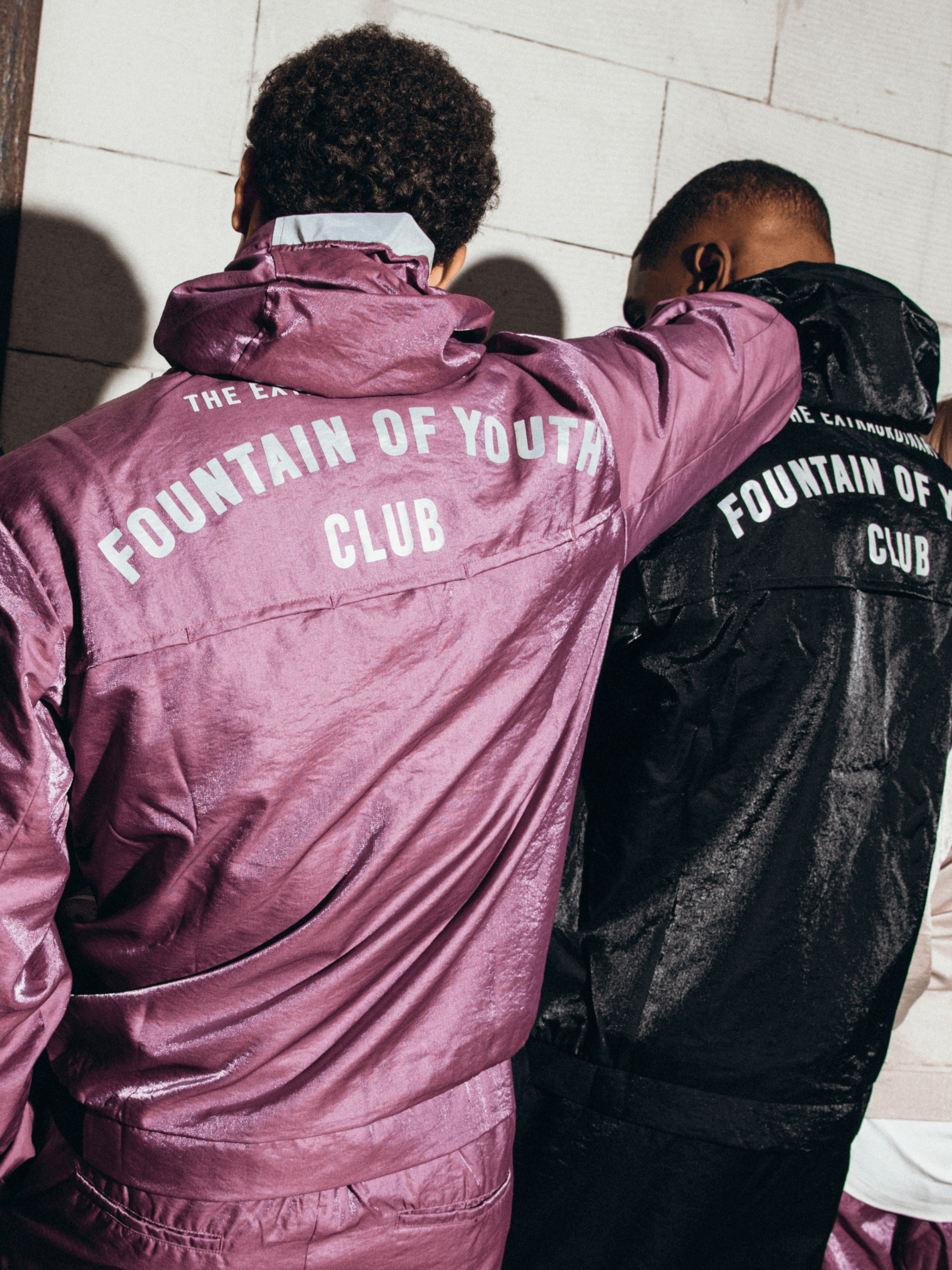 FOY METAL NYLON WINDBREAKER | PURPLE