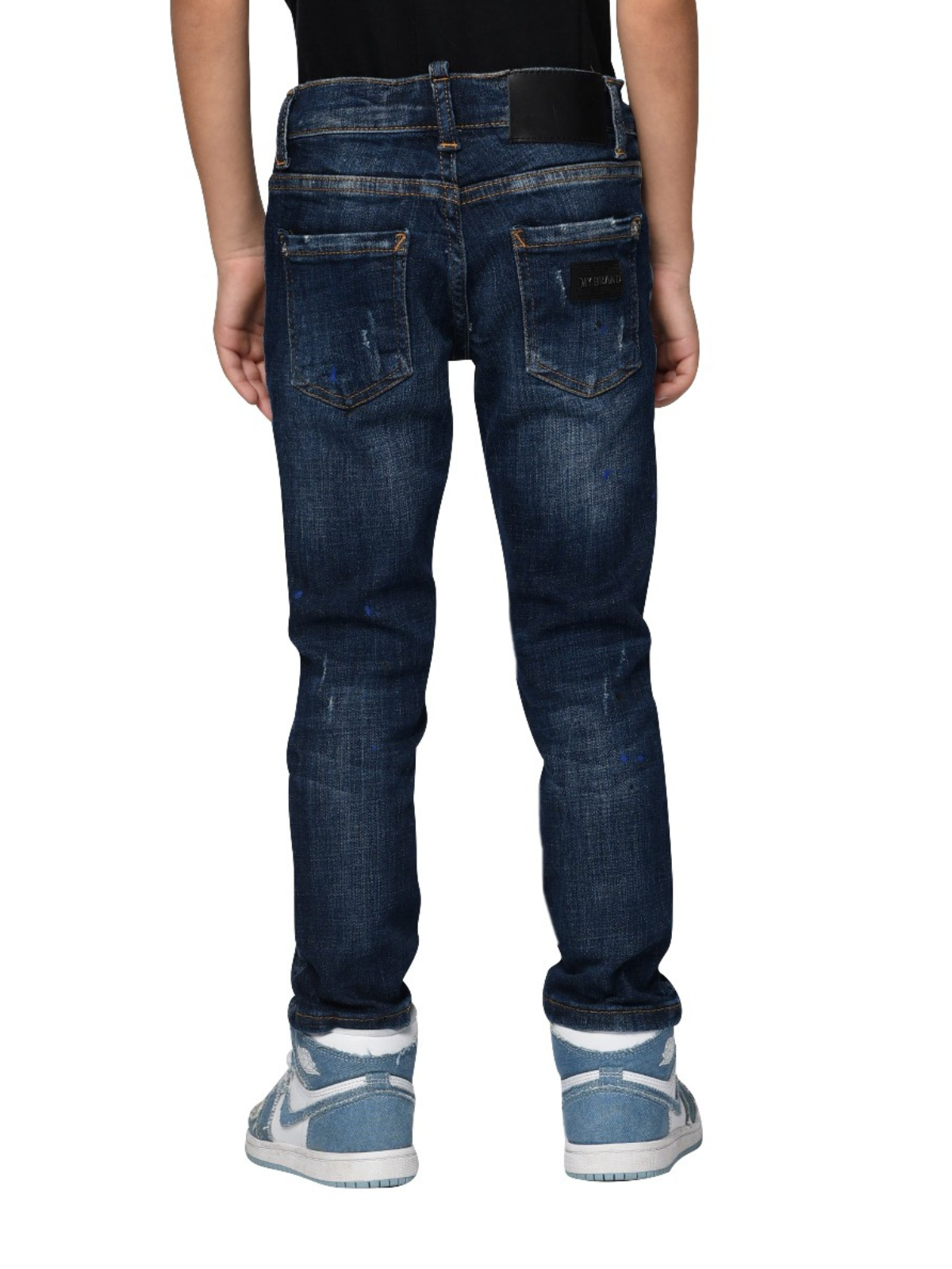 Blue Jeans Mb Purple Badge | DENIM