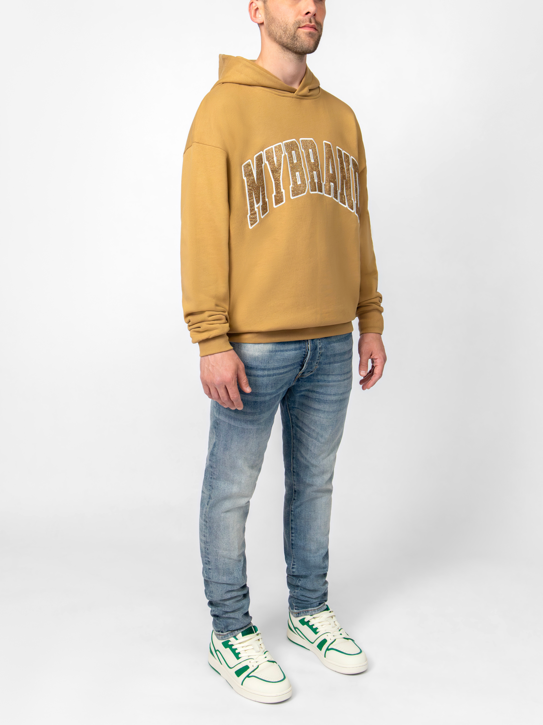 MYBRAND VARSITY EDGE STRASS | BROWN