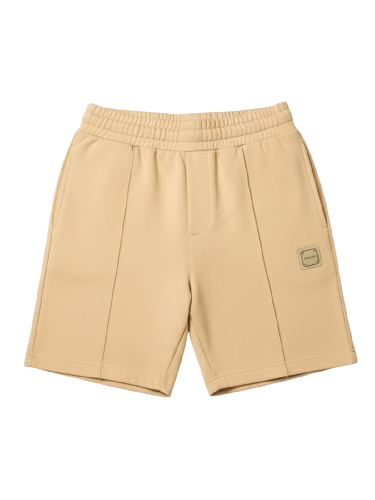 MB ESSENTIALS COTTON SHORT PANTS | BEIGE