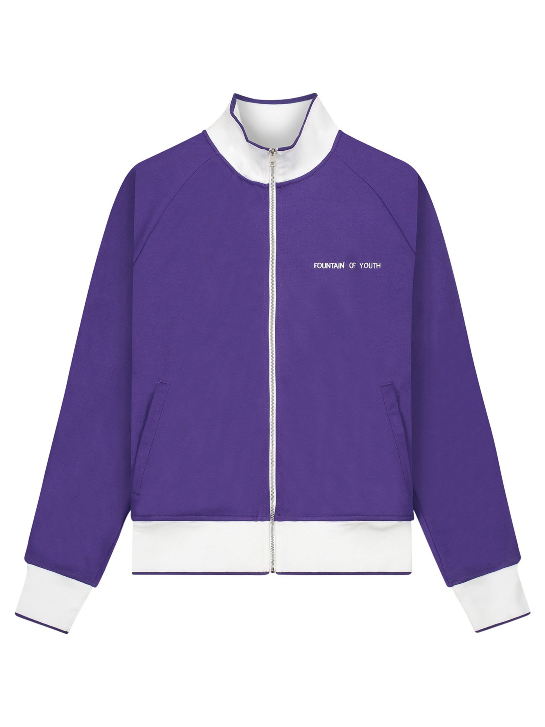 FOY TRACK JACKET | PURPLE