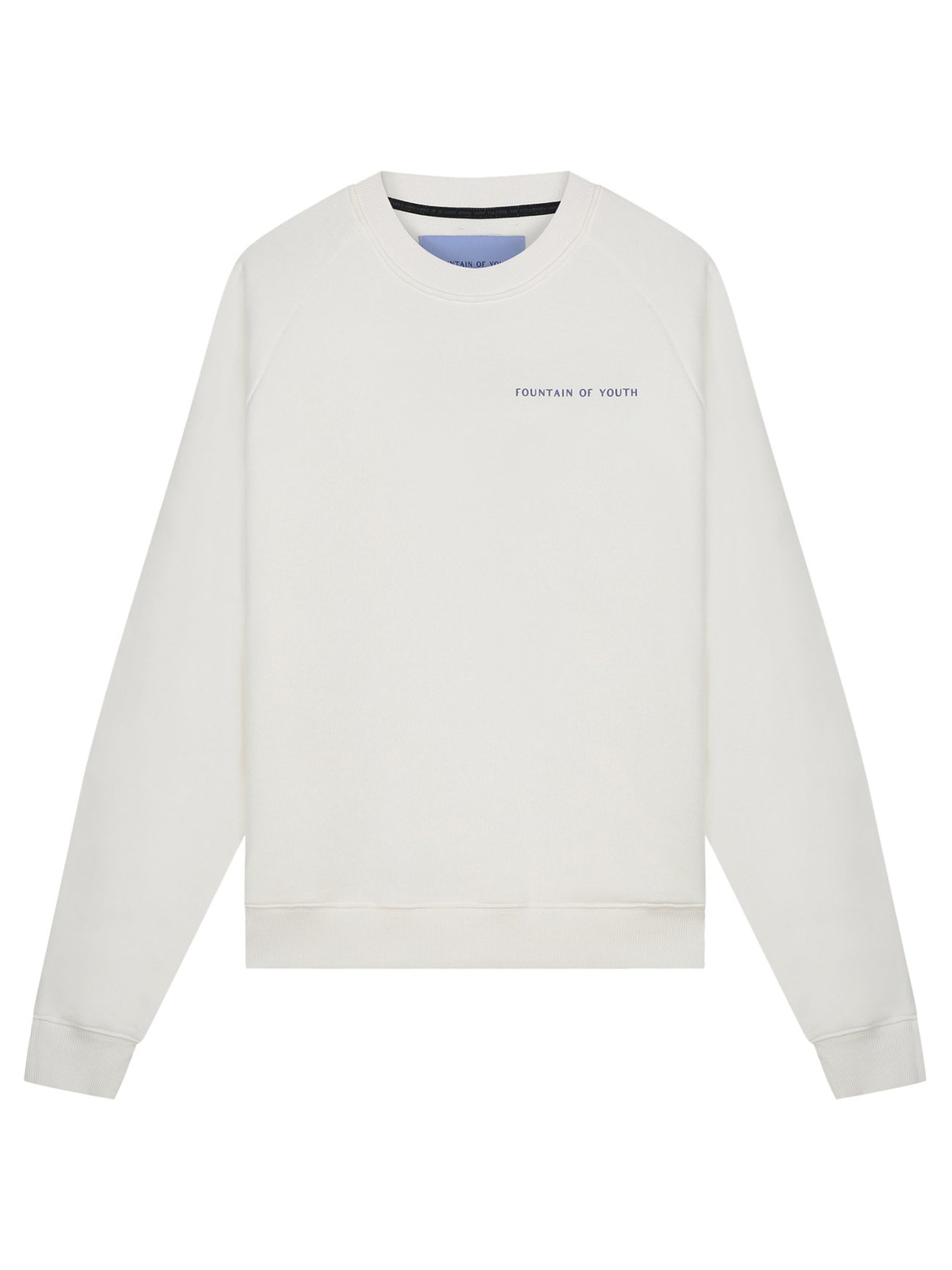 FOY BACKPRINT SWEATER | OFF-WHITE