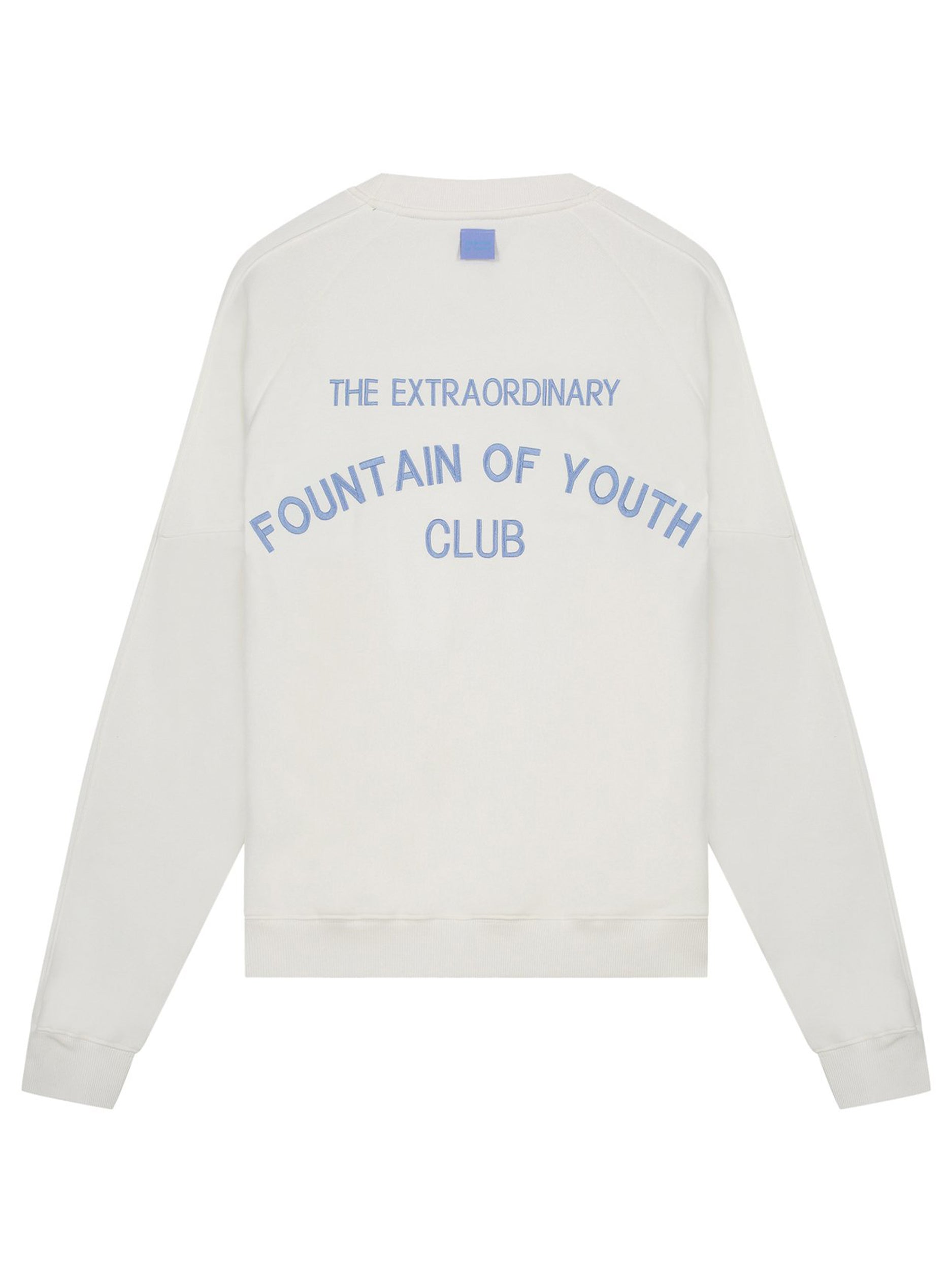 FOY BACKPRINT SWEATER | OFF-WHITE