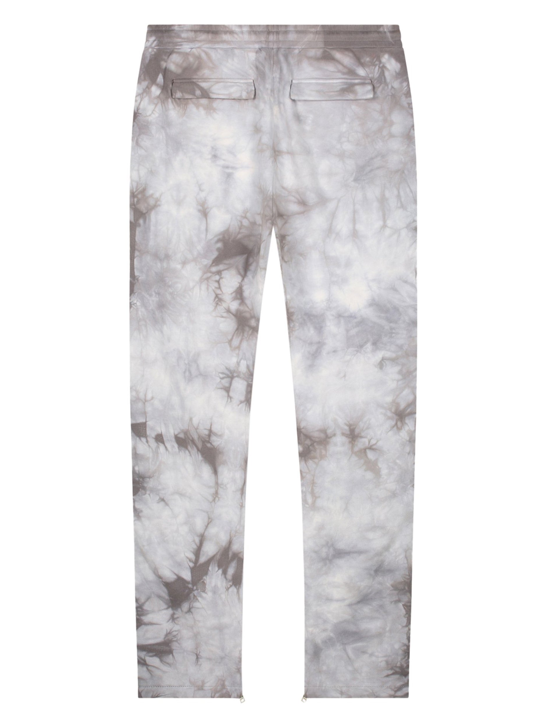 FOY TIE DYE PANT | WHITE - GREY