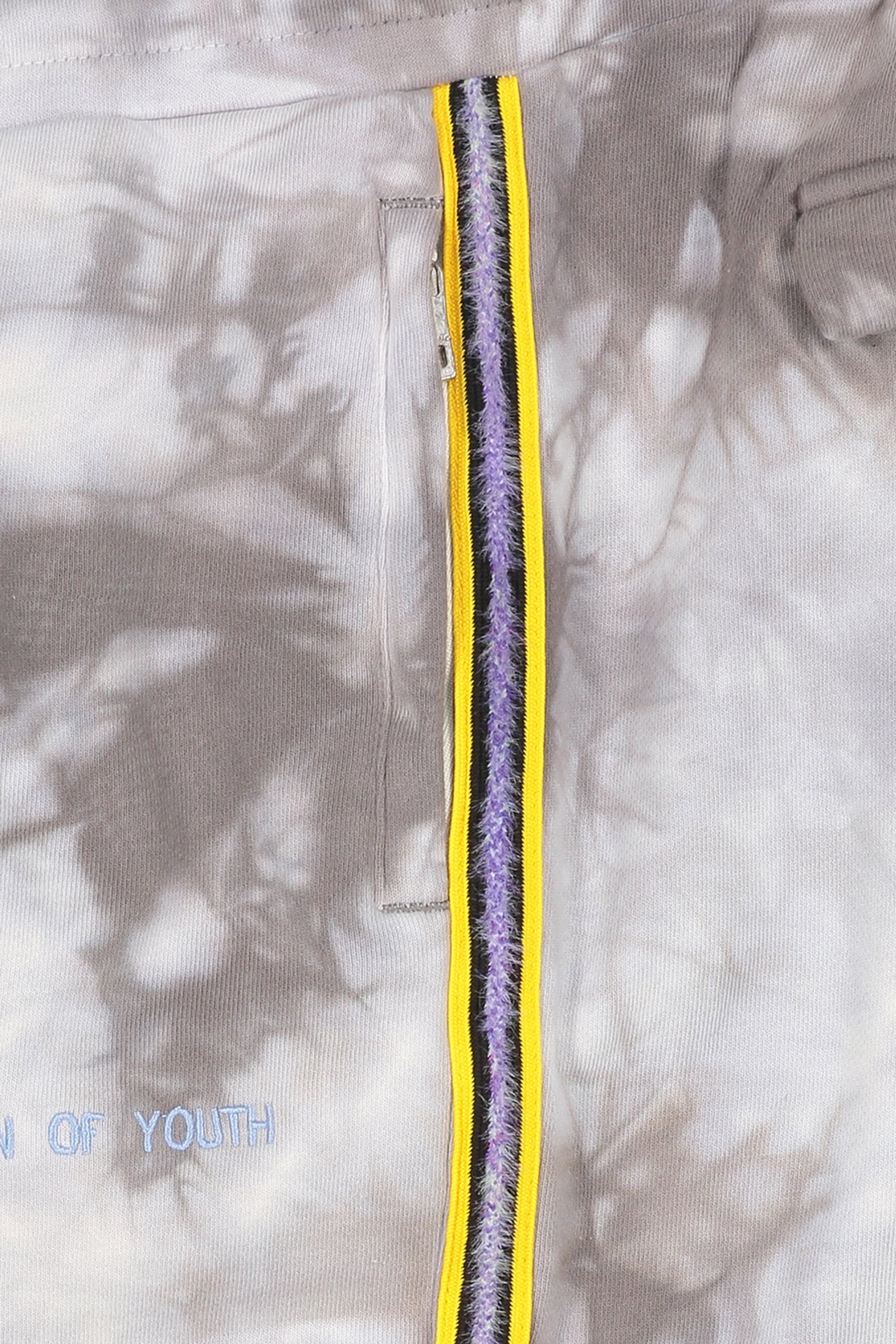 FOY TIE DYE PANT | WHITE - GREY