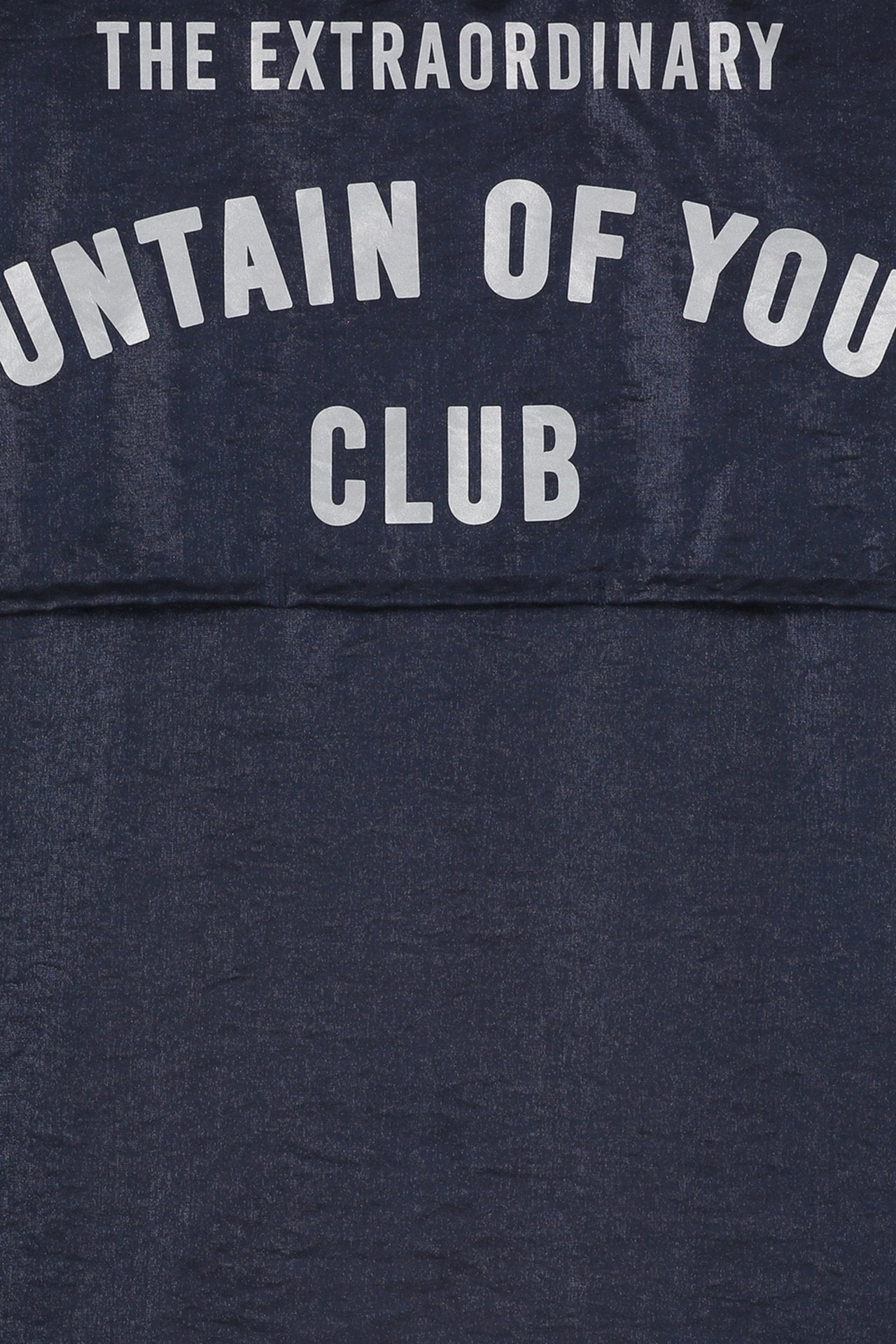 FOY METAL NYLON WINDBREAKER | NAVY