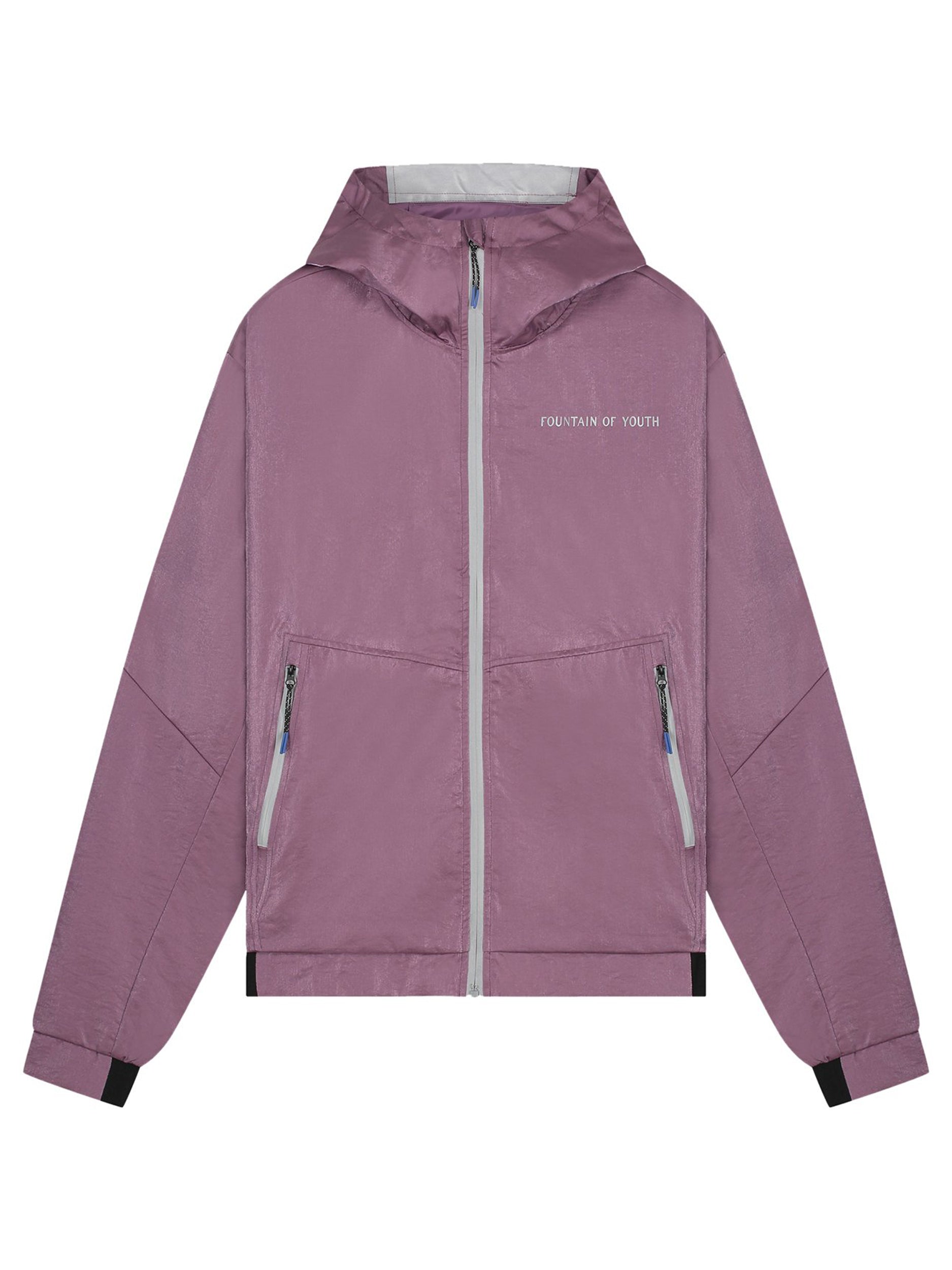FOY METAL NYLON WINDBREAKER | PURPLE
